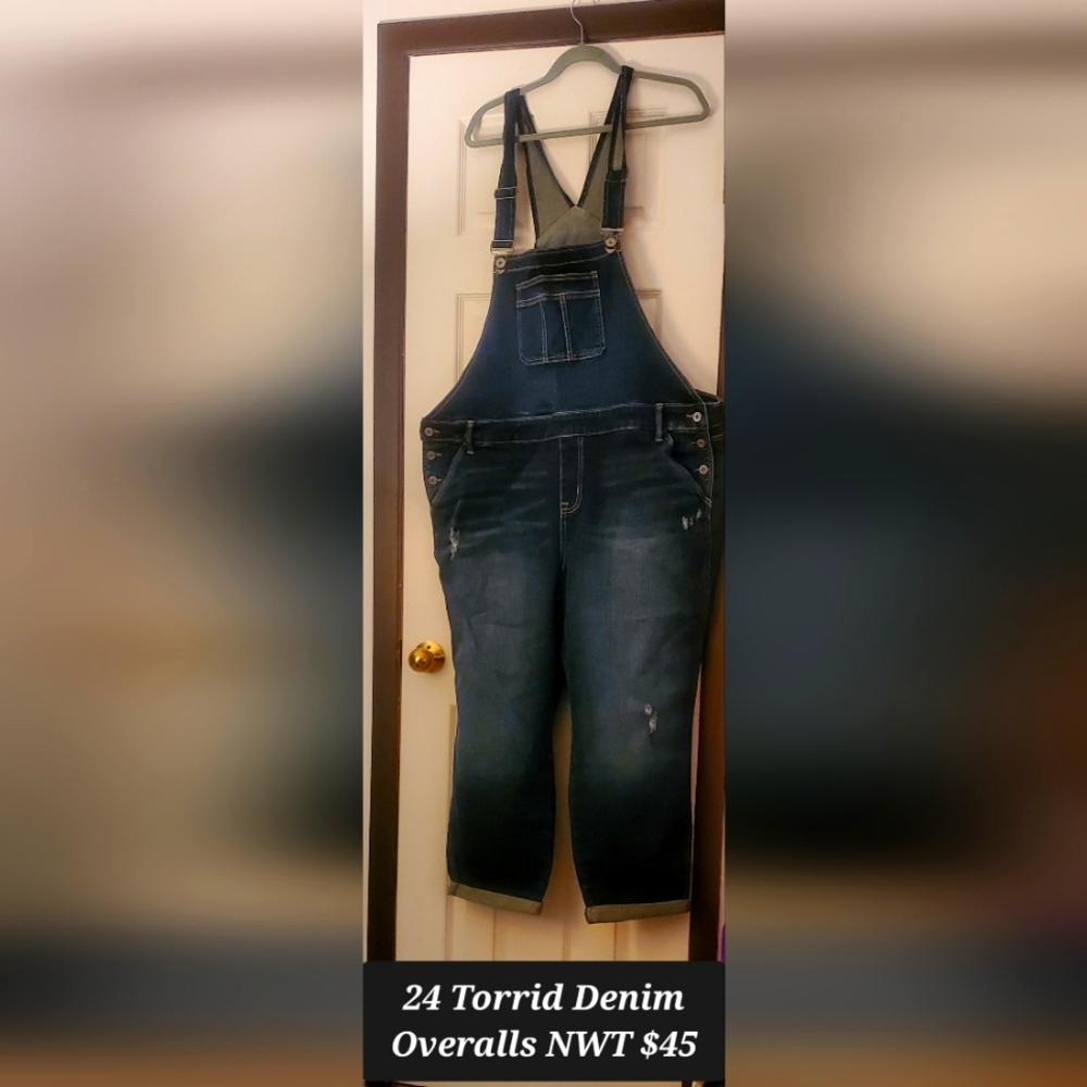 Denim Overalls